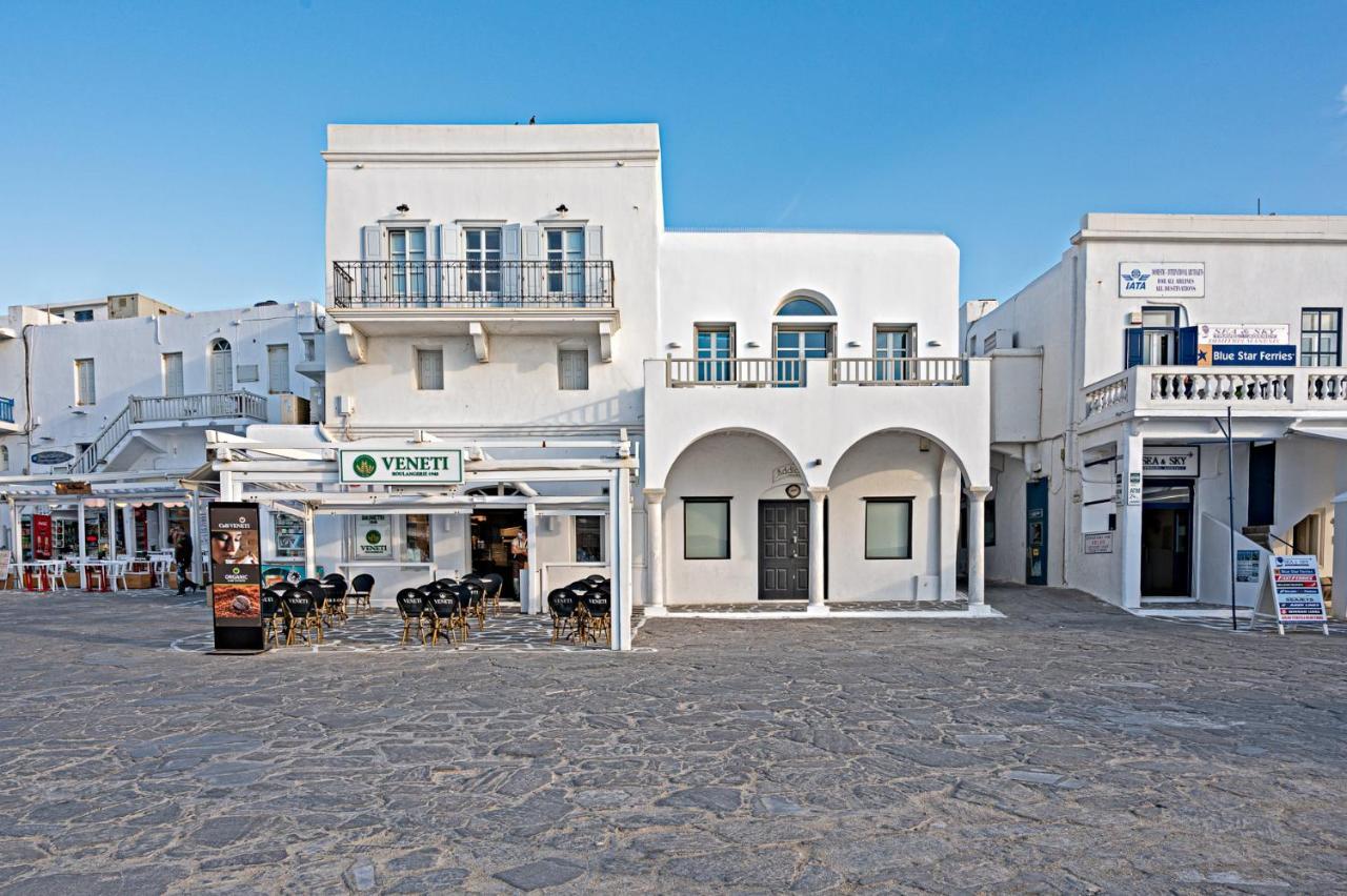 Вилла Pnoe Mykonos Town Экстерьер фото