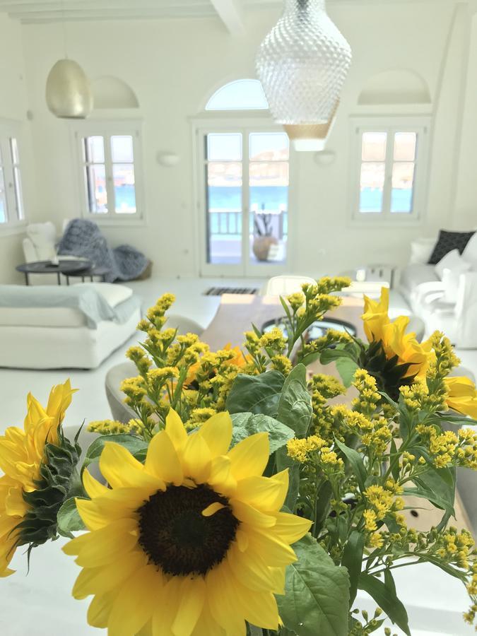 Вилла Pnoe Mykonos Town Экстерьер фото